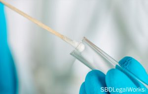 DNA swab in test tube