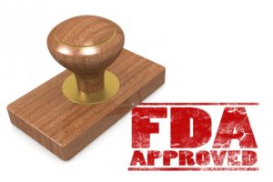 FDA approved stamp